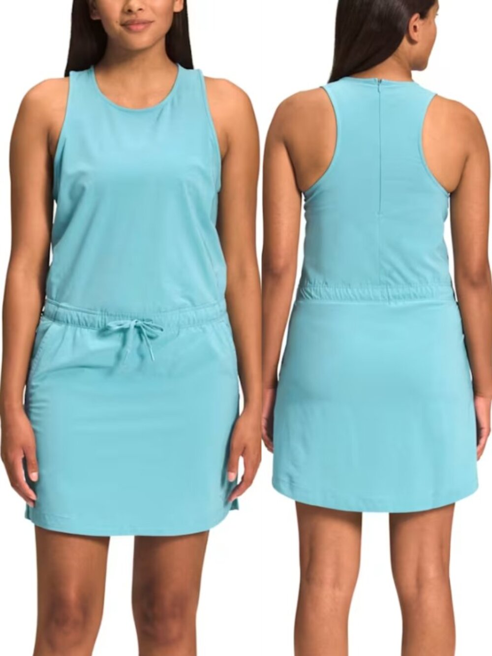 THE NORTH FACE Never Stop Wearing Adventure Dress Romper Blue XL Hiking Camping